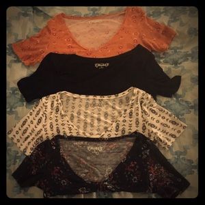 Lot of 4 Small Mudd T-Shirts